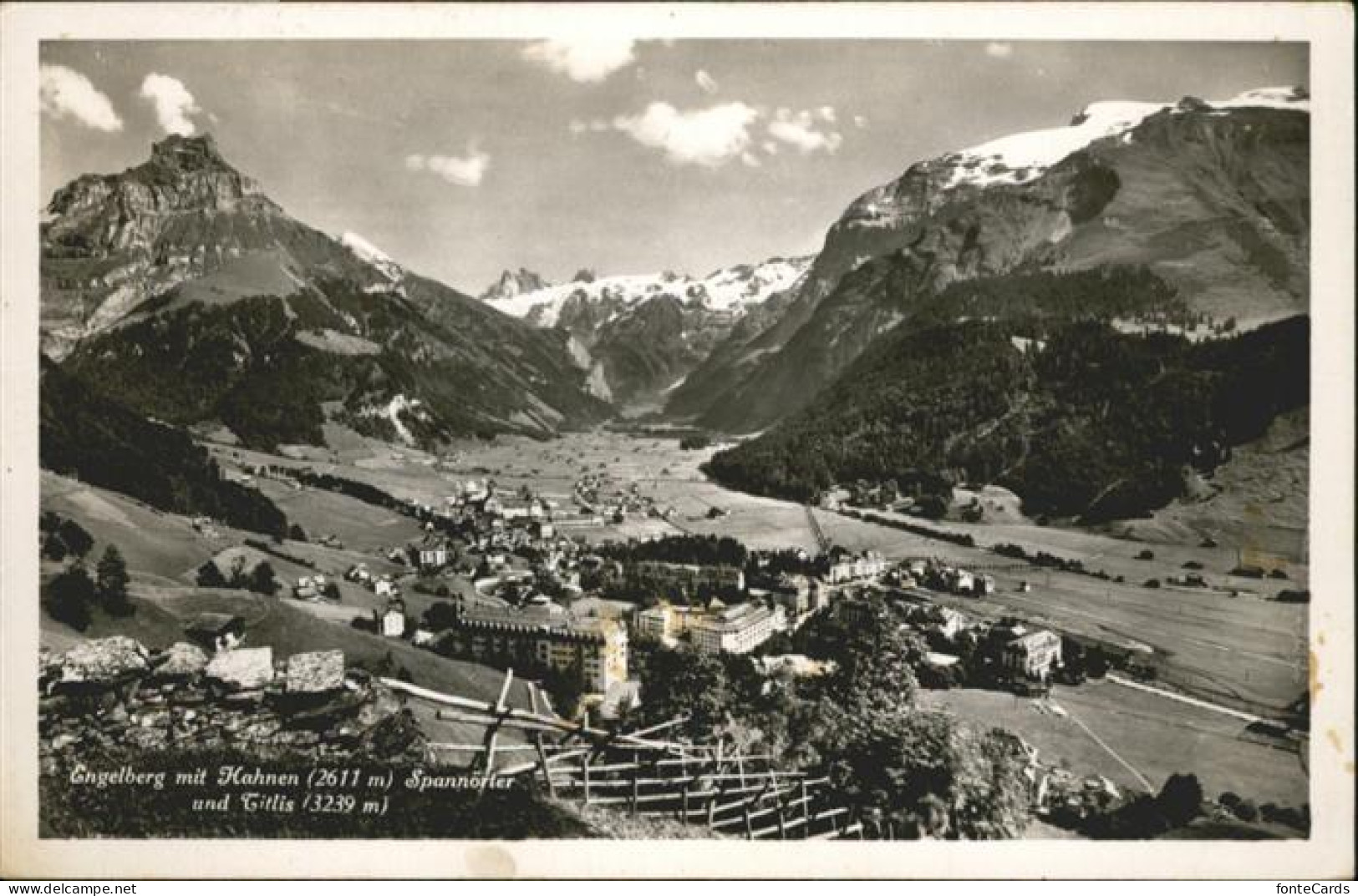 11017616 Engelberg OW Spannoerter Titlis Engelberg - Autres & Non Classés