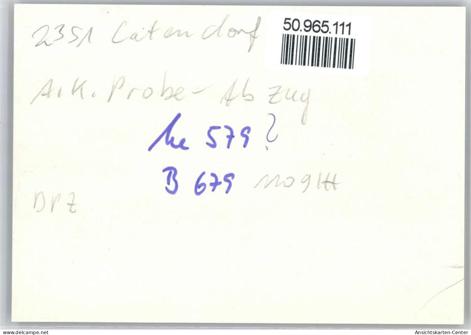 50965111 - Latendorf - Sonstige & Ohne Zuordnung