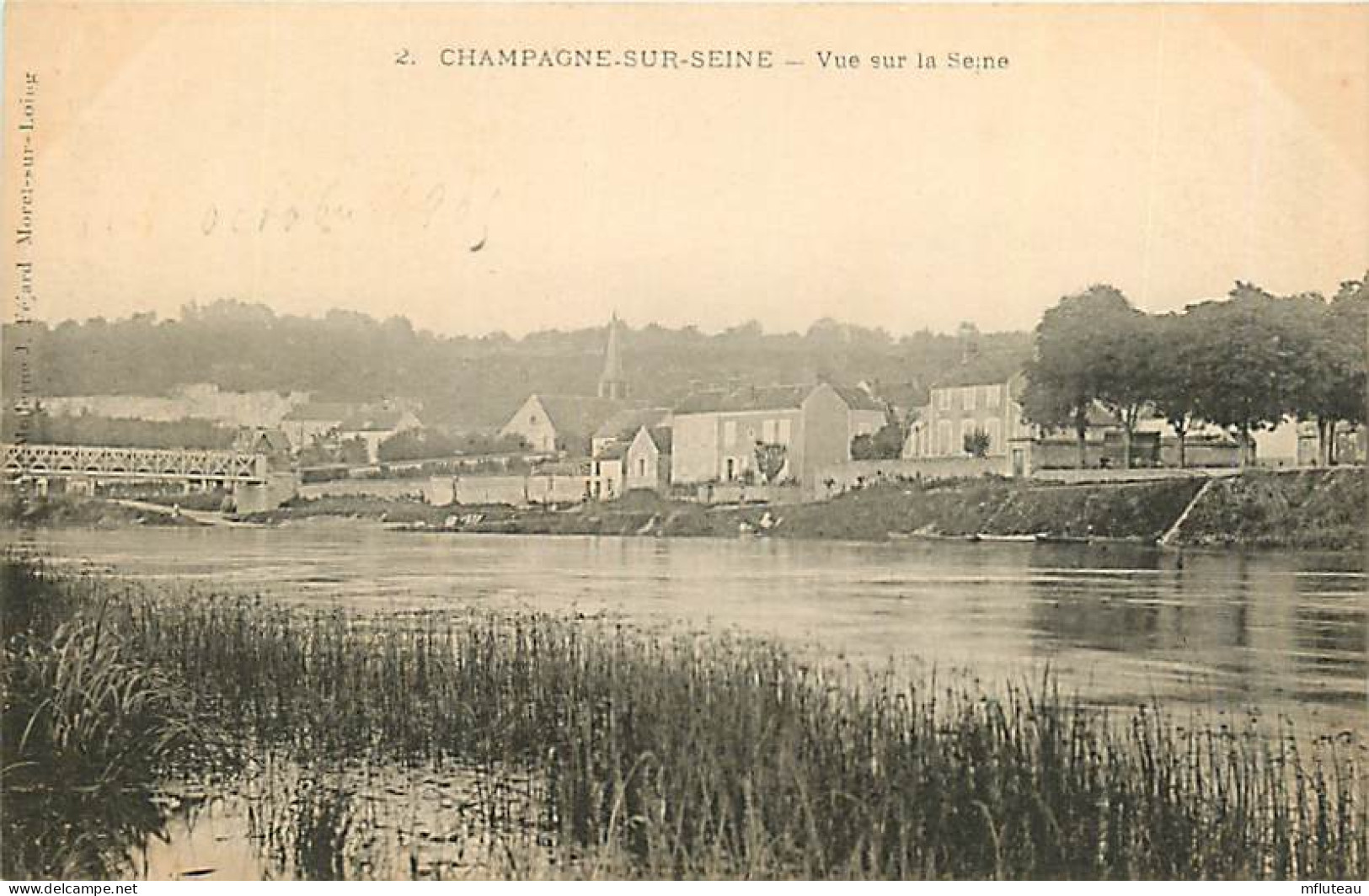 77* CHAMPAGNE SUR SEINE  Vue Sur La Seine     RL08.0448 - Champagne Sur Seine