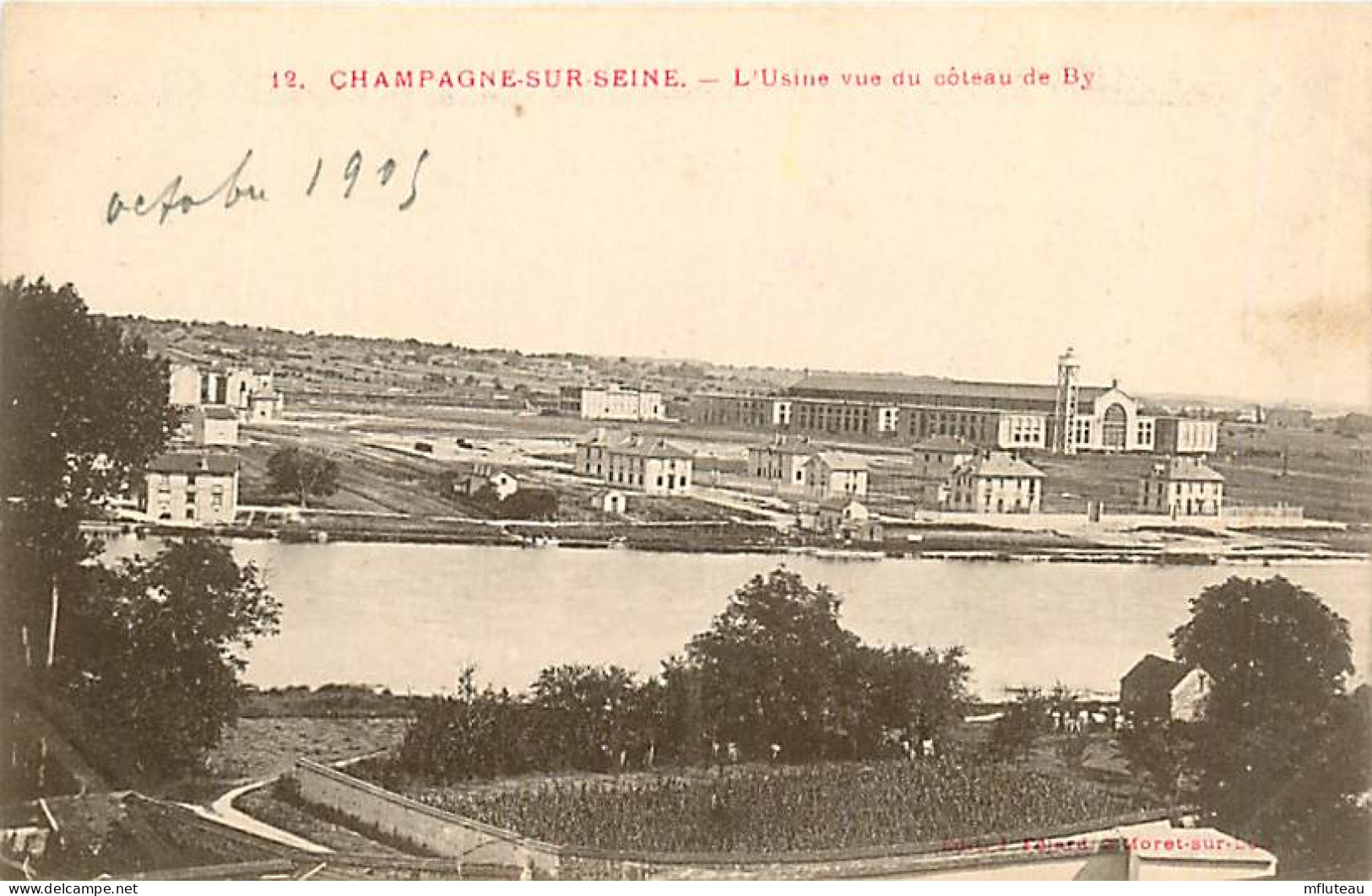 77* CHAMPAGNE SUR SEINE  Usine     RL08.0446 - Champagne Sur Seine