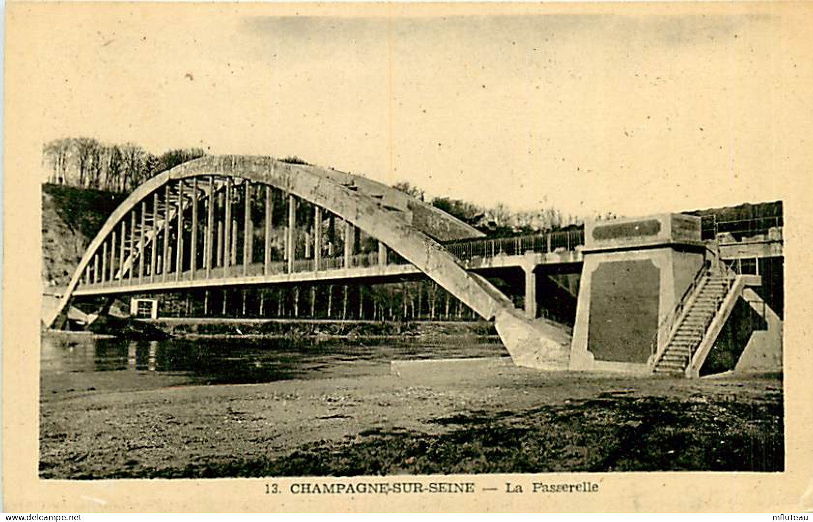 77* CHAMPAGNE SUR SEINE   La Passerelle    RL08.0440 - Champagne Sur Seine