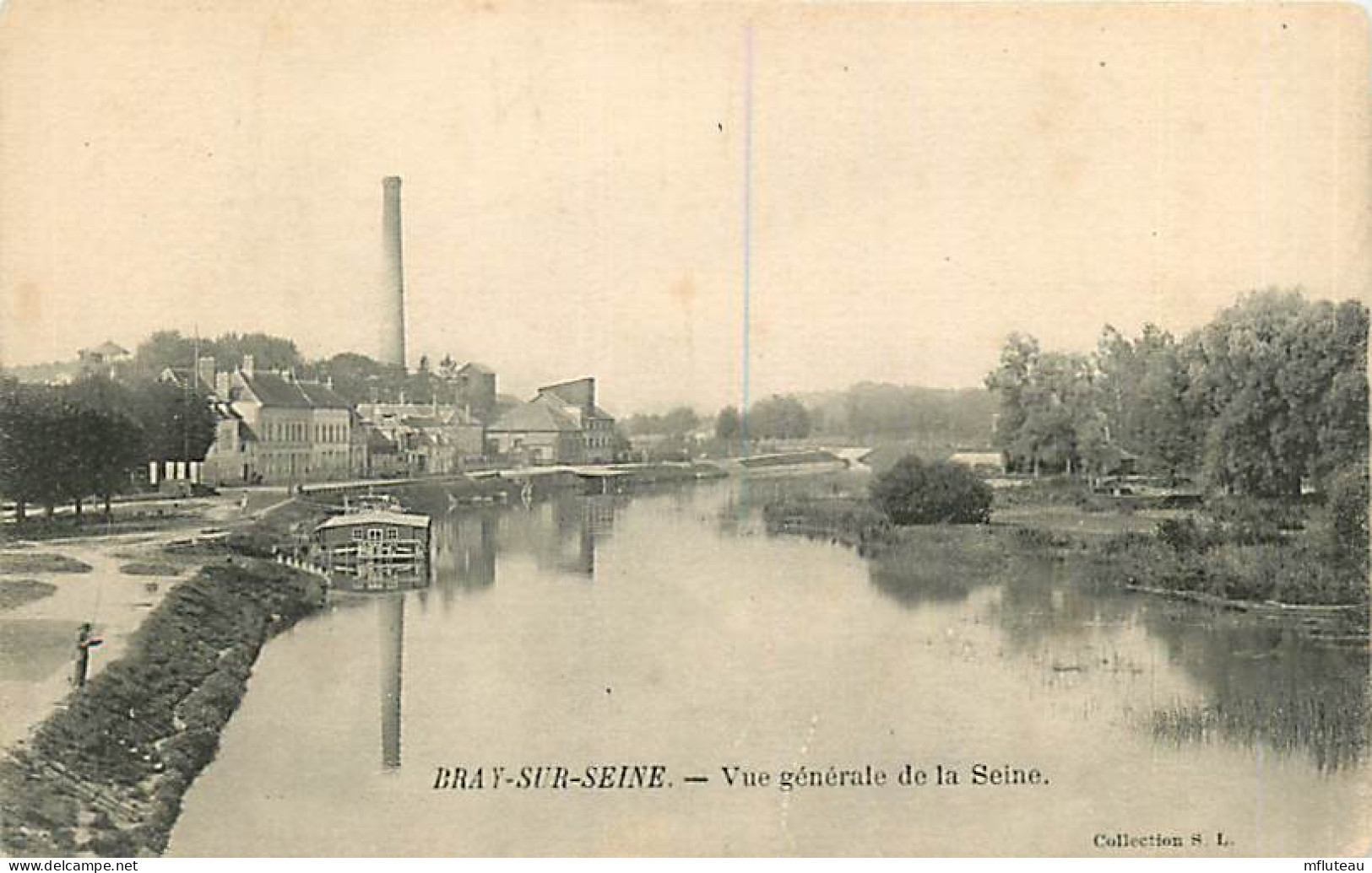 77* BRAY SUR SEINE   Vue Generale  De La Seine       RL08.0419 - Bray Sur Seine