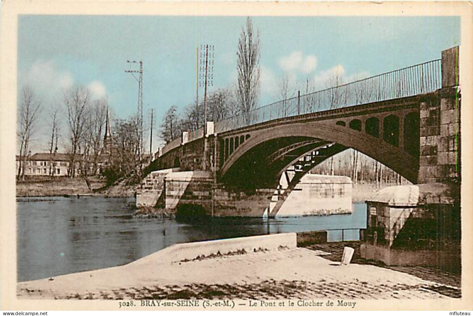 77* BRAY SUR SEINE   Pont Et Clocher De Mouy       RL08.0417 - Bray Sur Seine