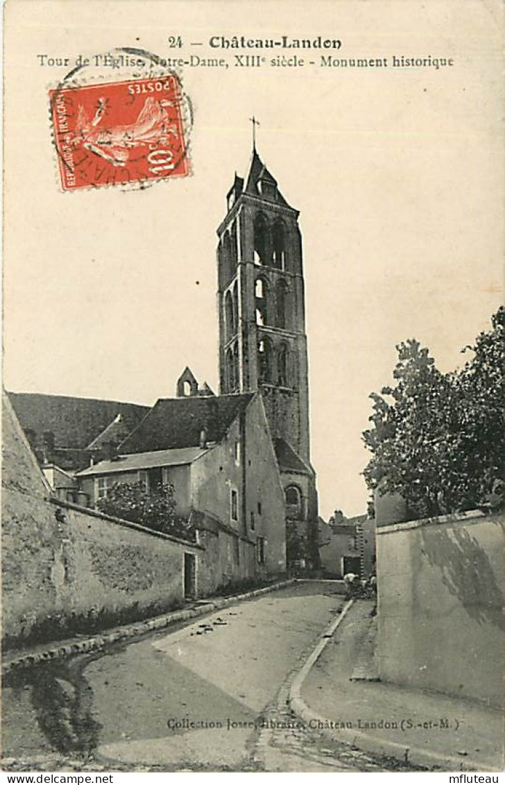 77* CHATEAU LANDON  Tour De L Eglise      RL08.0359 - Chateau Landon