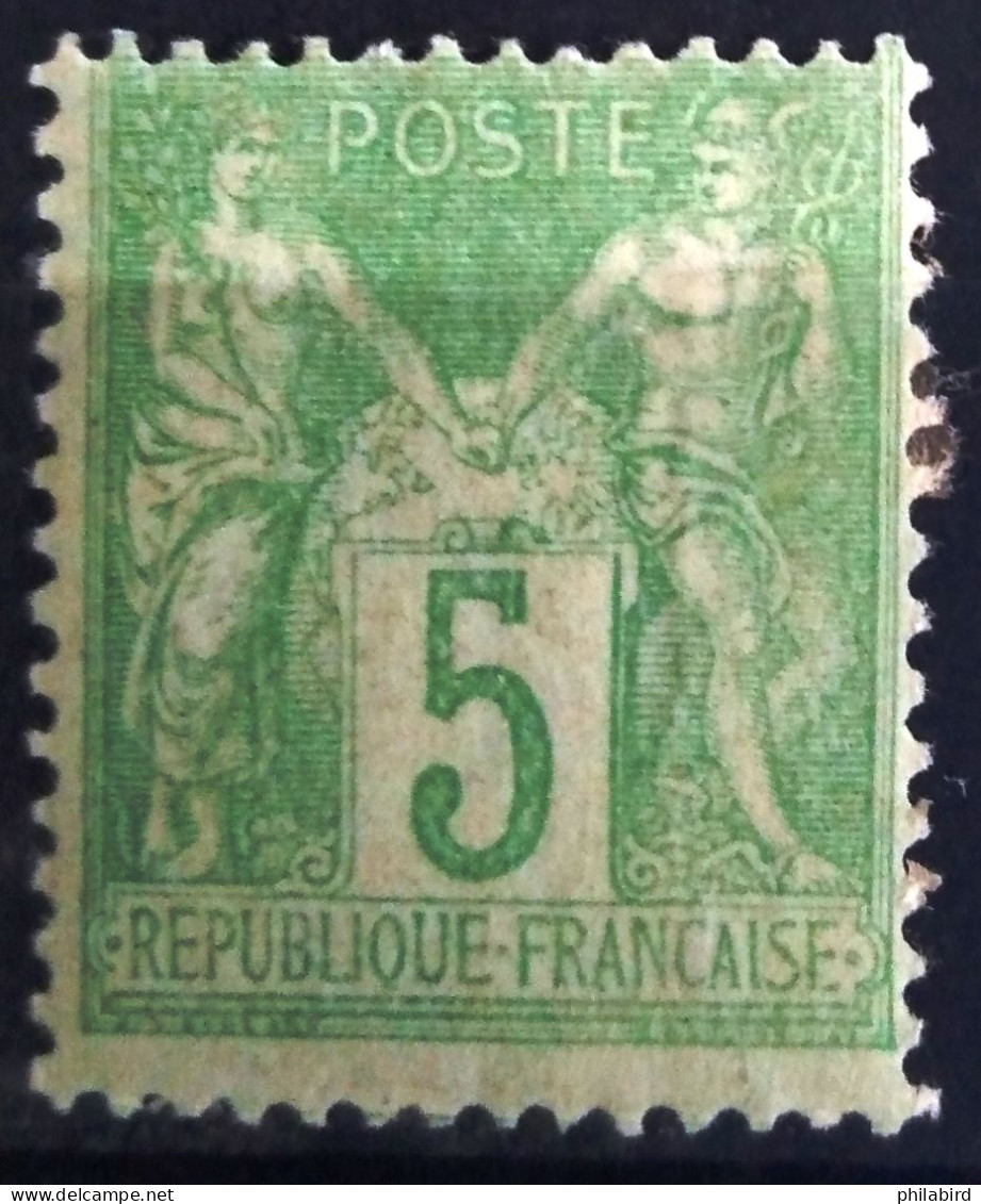FRANCE                      N° 102                  NEUF*              Cote :   45 € - 1898-1900 Sage (Type III)