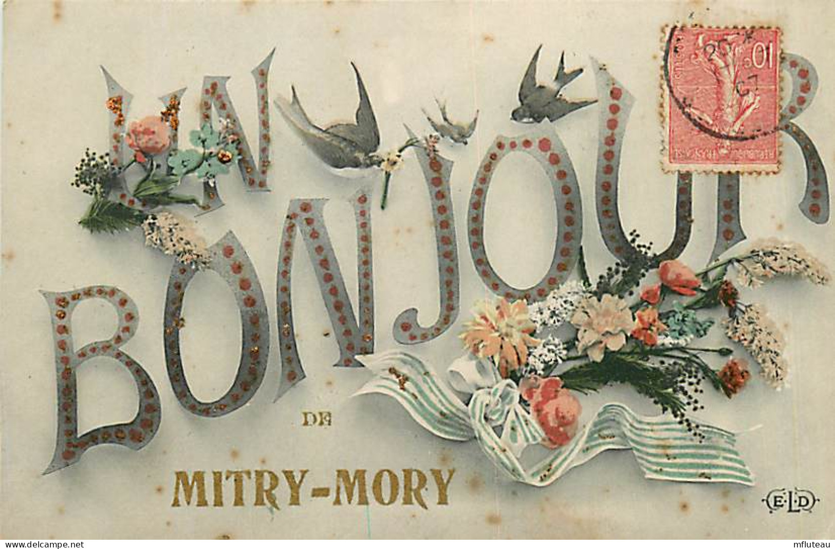 77* MITRY MORY  Un Bonjour        RL08.1053 - Mitry Mory
