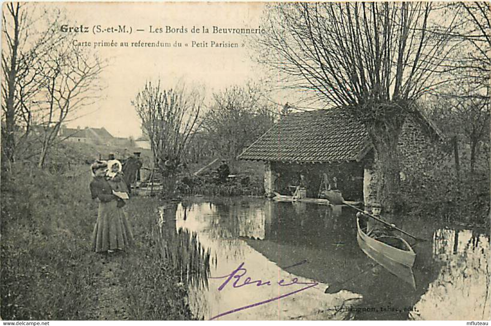 77* GRETZ     La Beuvonnerie  Lavoir      RL08.1020 - Gretz Armainvilliers