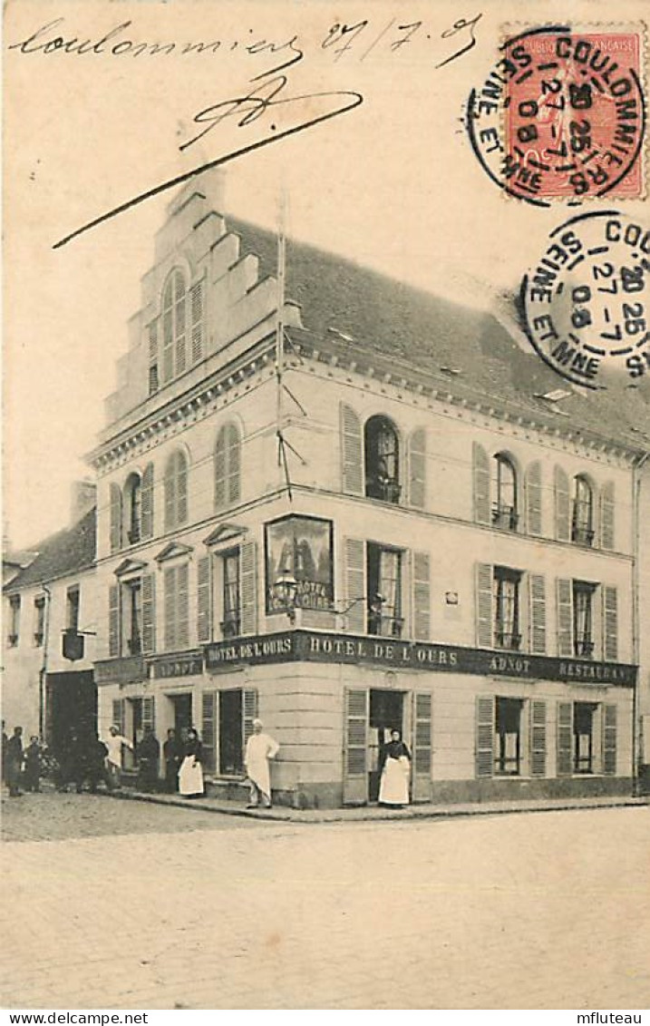 77* COULOMMIERS  Hotel De L Ours           RL08.1000 - Coulommiers