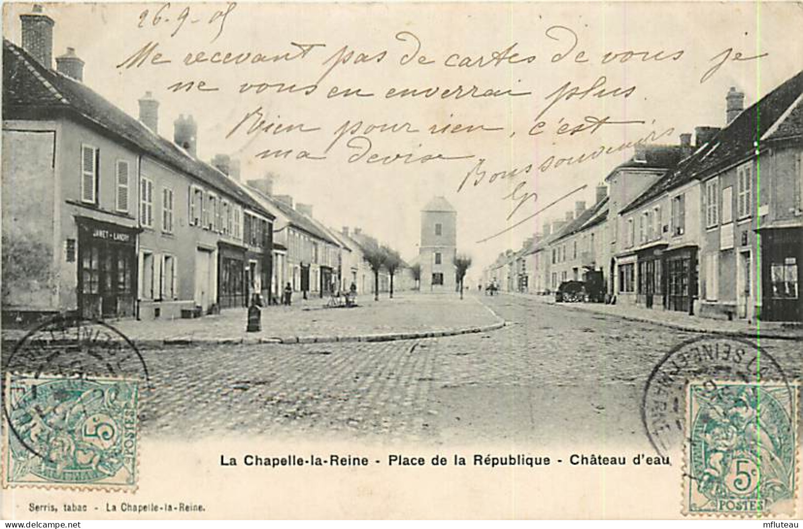 77* LA CHAPELLE LA REINE Place De La Republique         RL08.0892 - La Chapelle La Reine