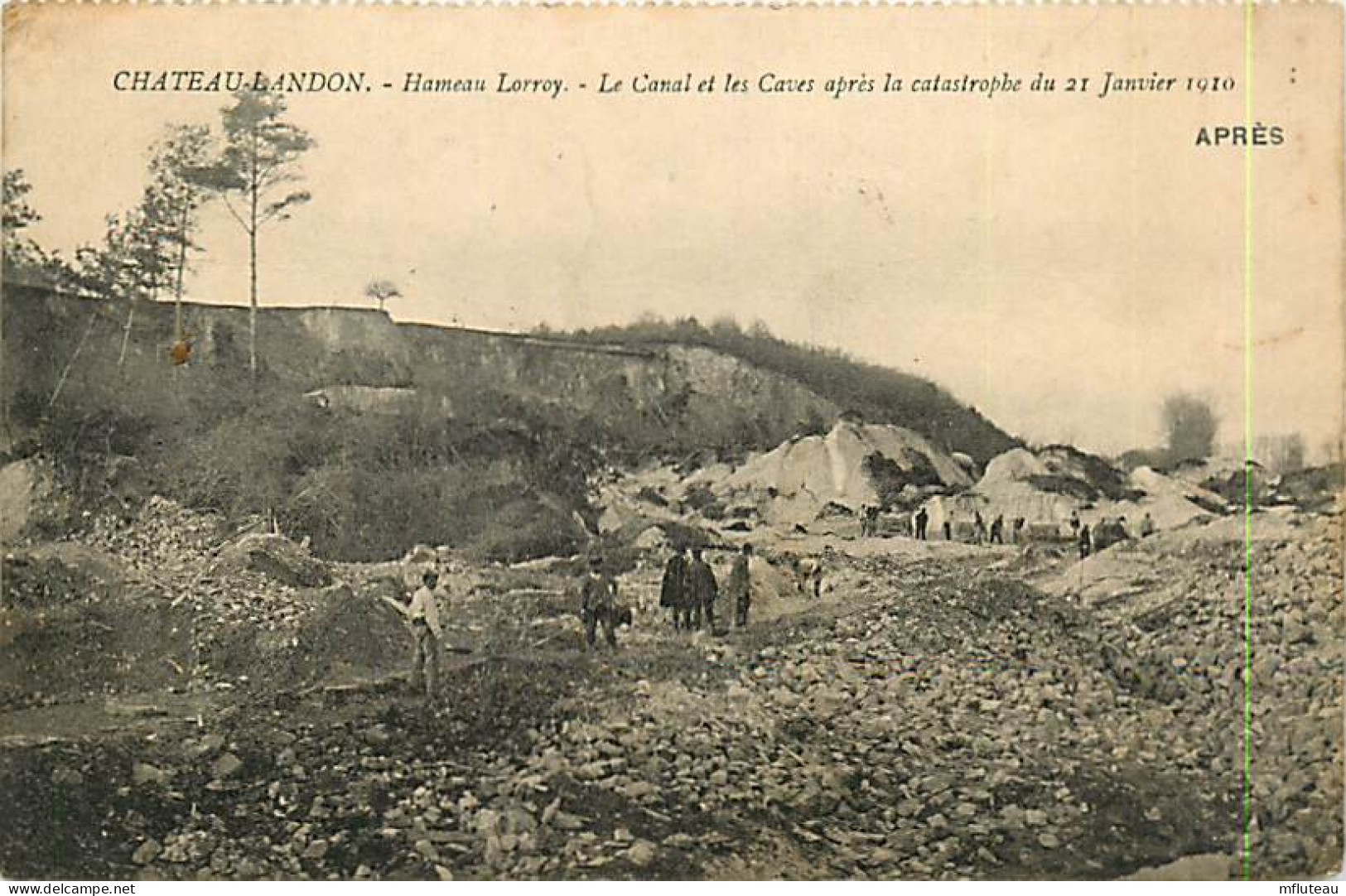 77* CHATEAU LANDON Hameau Leroy Canal Et Caves          RL08.0877 - Chateau Landon