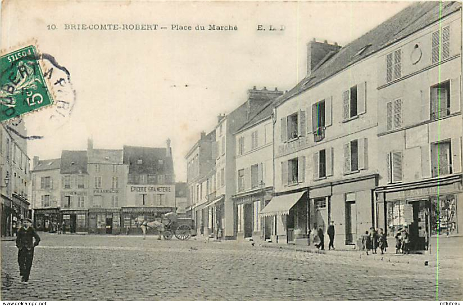 77* BRIE COMTE ROBERT Place Du Marche           RL08.0879 - Brie Comte Robert