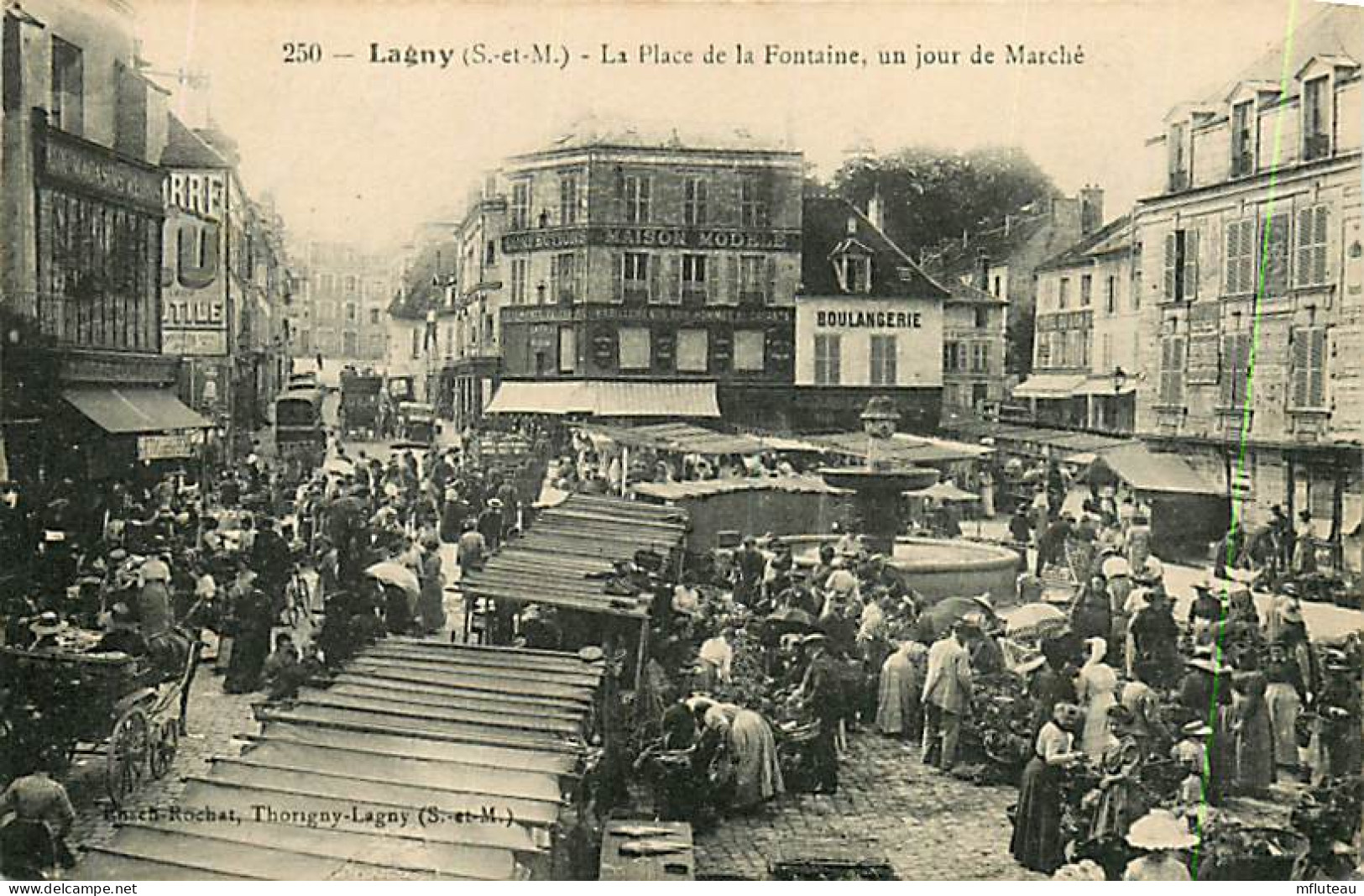 77* LAGNY Place De La Fontaine  Marche           RL08.0811 - Lagny Sur Marne