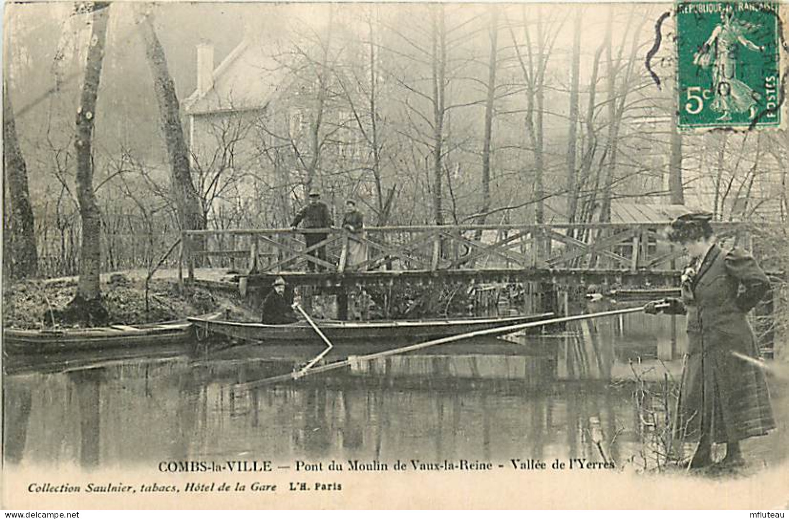 77* COMBS LA VILLE  Pont De Moulin De Vaux La Reine           RL08.0773 - Combs La Ville