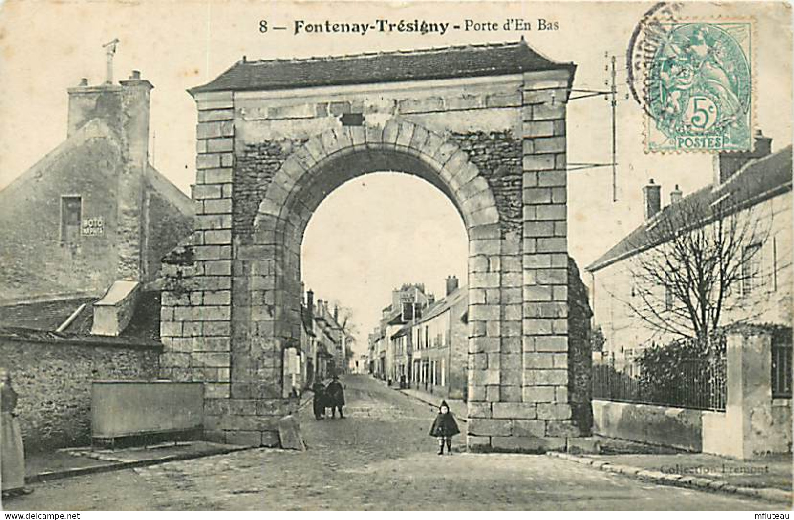 77* FONTENAY TRESIGNY  Porte D En Bas            RL08.0690 - Fontenay Tresigny