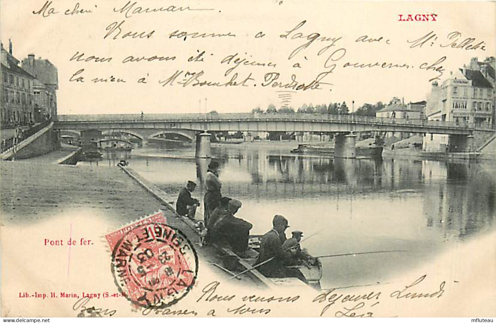 77* LAGNY  Pont De Fer           RL08.0682 - Lagny Sur Marne