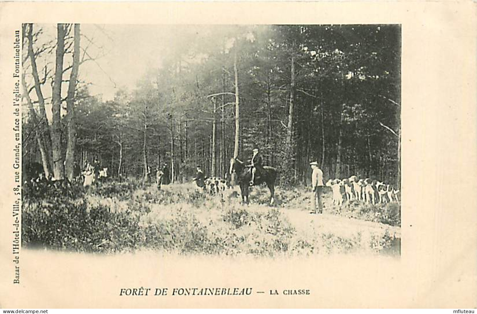 77* FONTAINEBLEAU Chasse A Courre          RL08.0683 - Hunting