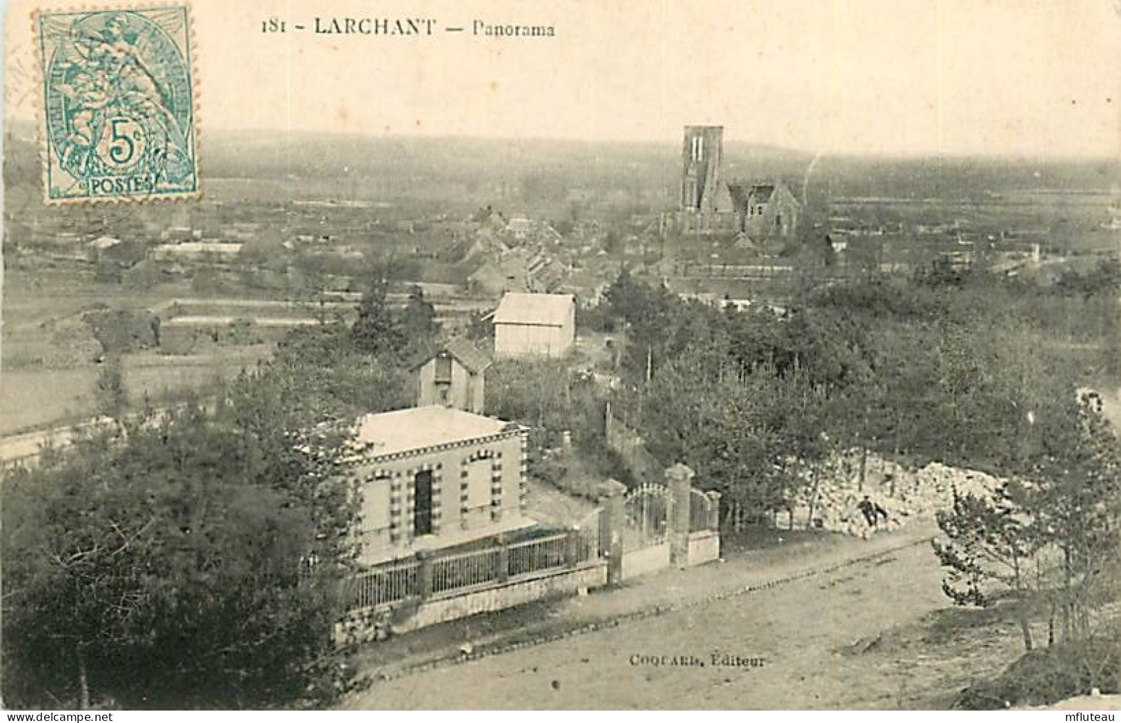 77* LARCHANT  Vue Generale           RL08.0605 - Larchant