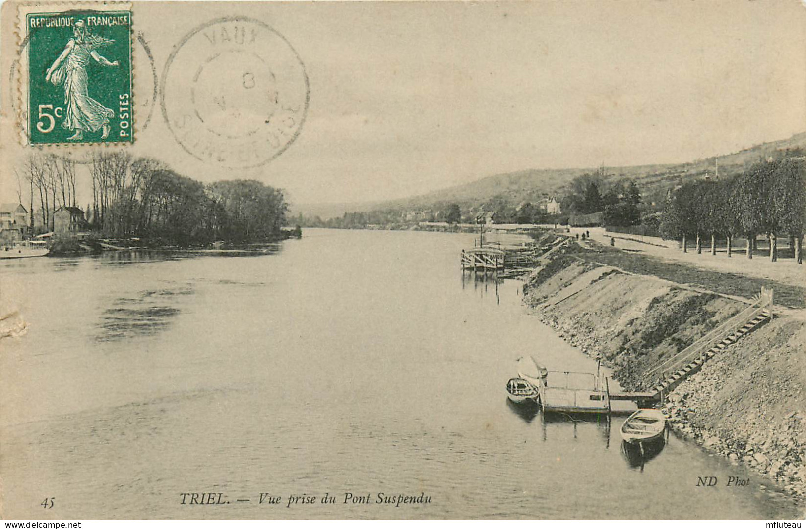 78* TRIEL  Vue Prise Du Pont         RL09.0132 - Triel Sur Seine