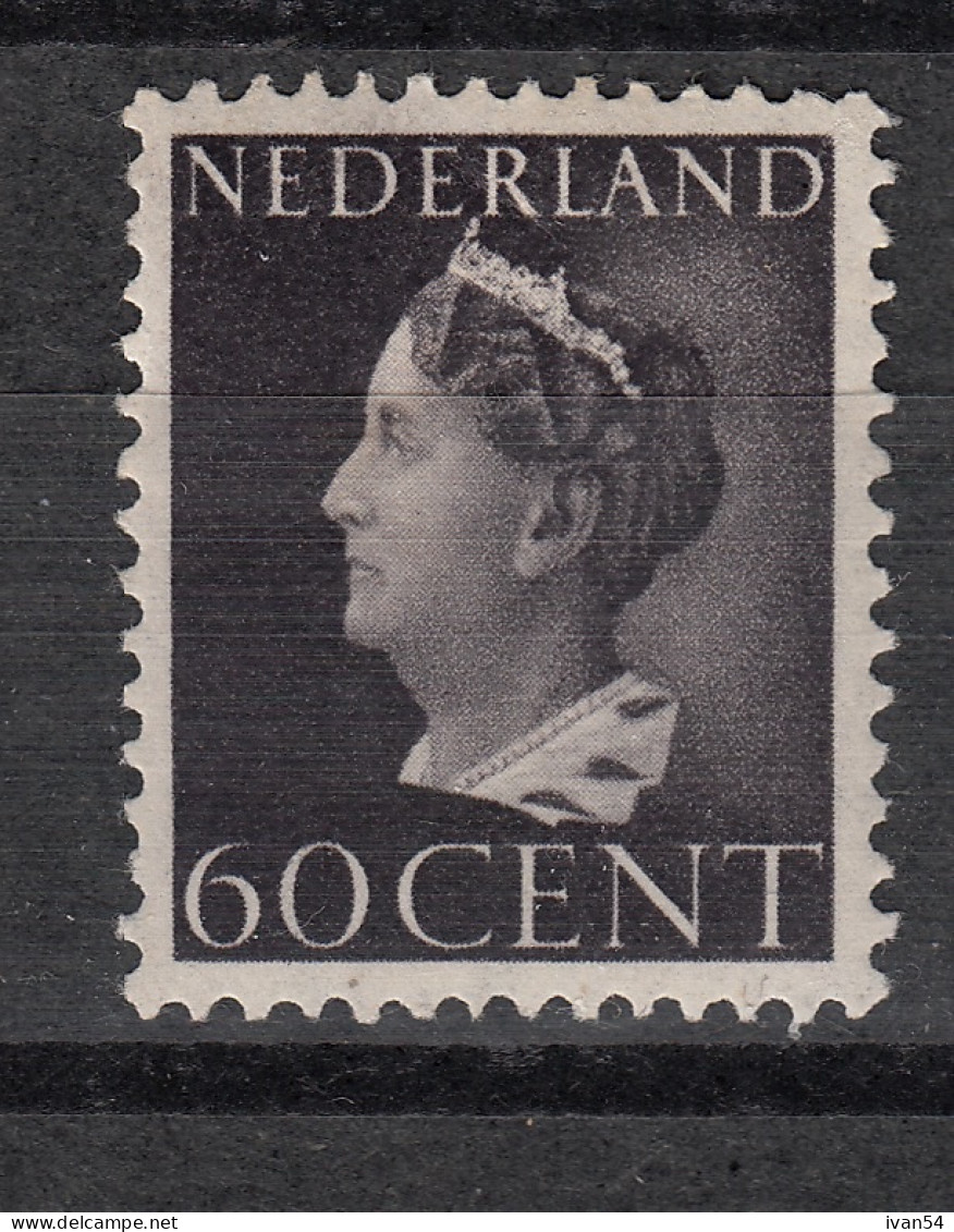 NEDERLAND 444 * MH - Wilhelmina (1946-47) – - Ungebraucht