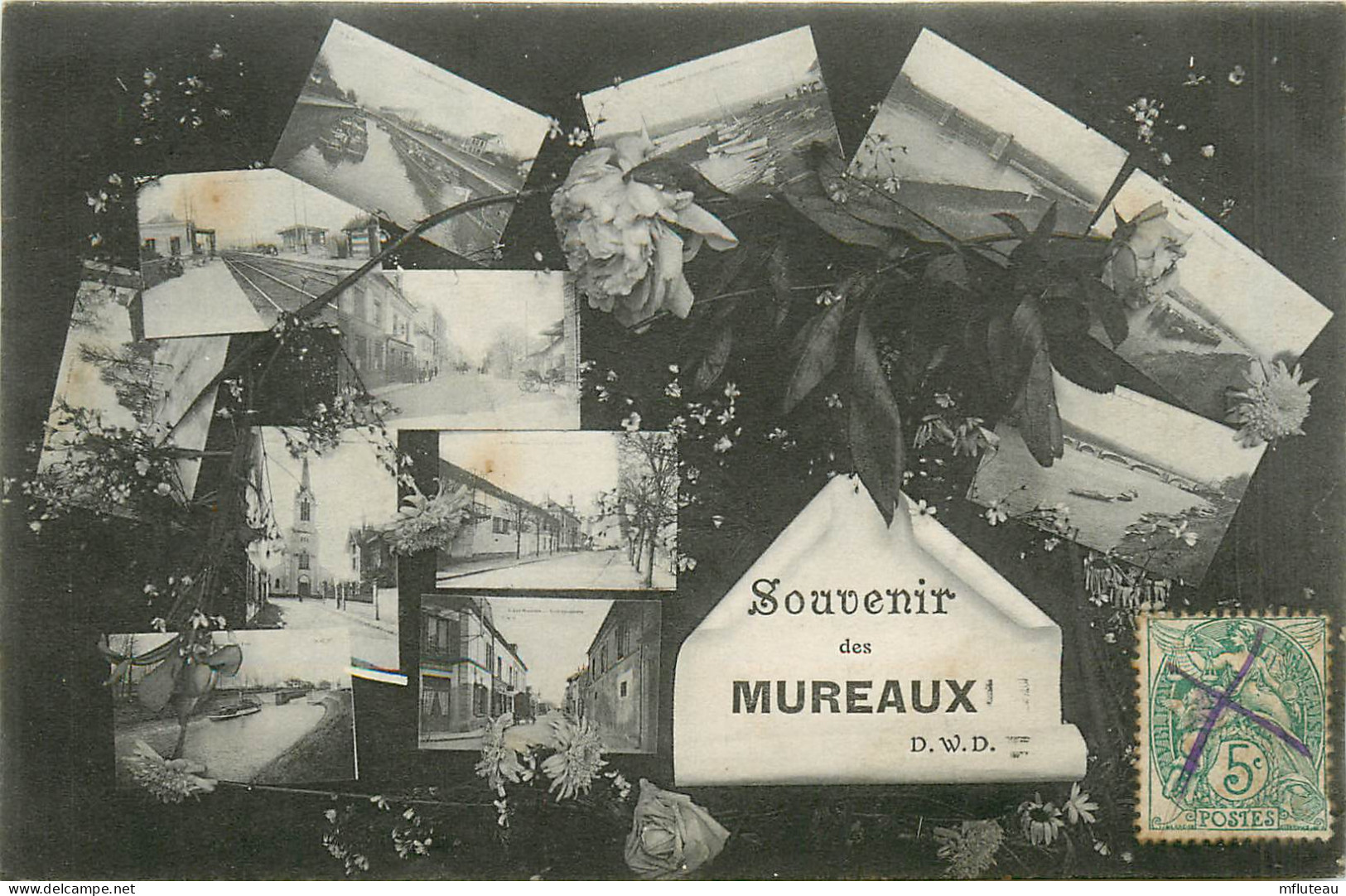 78* LES MUREAUX  Souvenir -  Multivues        RL09.0120 - Les Mureaux