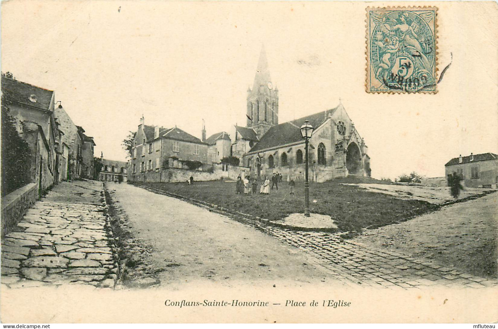78* CONFLANS STE HONORINE  Place De L Eglise     RL09.0006 - Conflans Saint Honorine