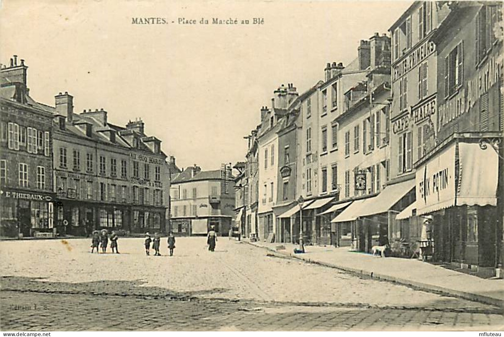 78* MANTES  Place Du Marche Au Ble         RL08.1488 - Mantes La Jolie