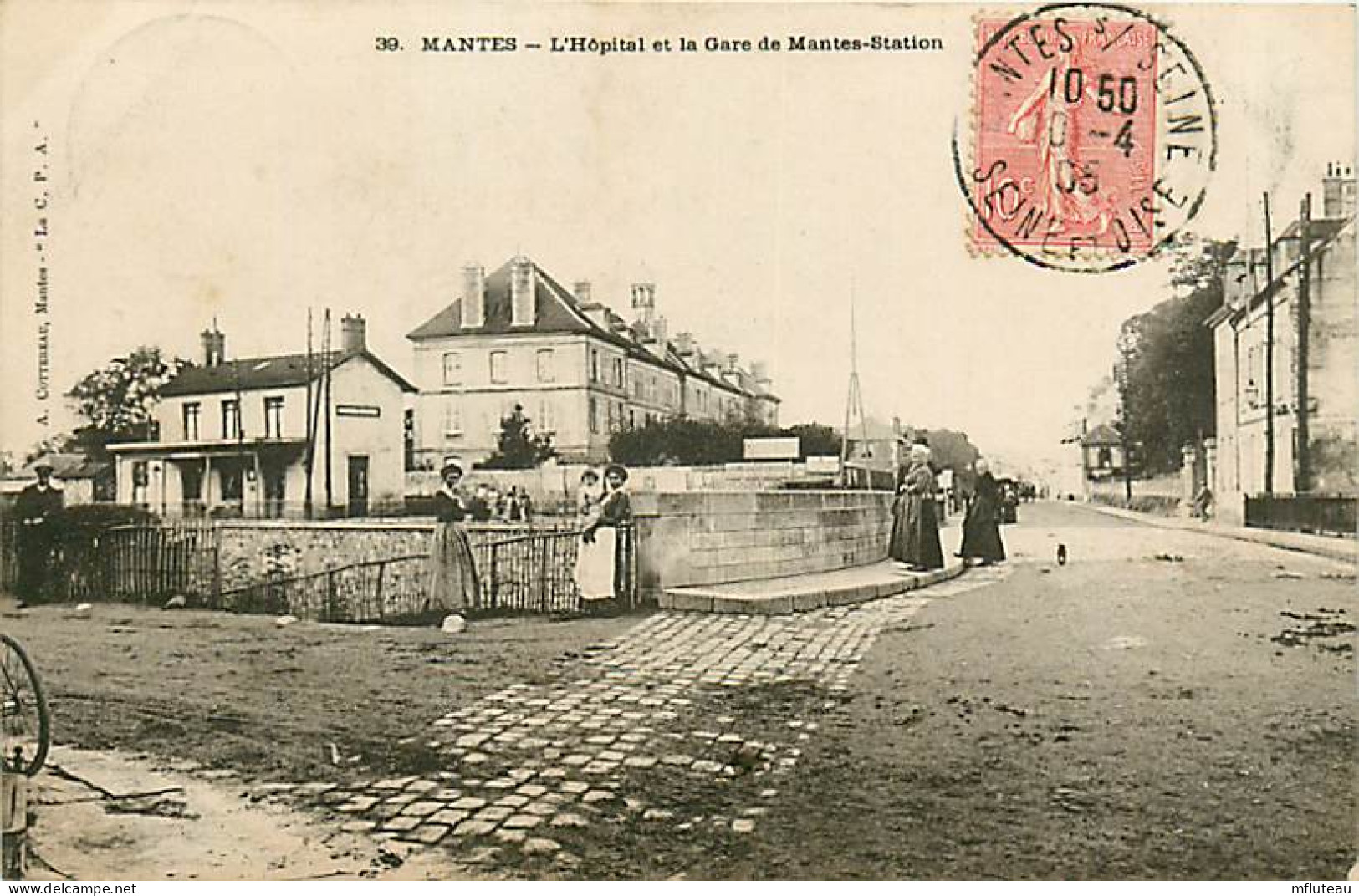 78* MANTES   Hopital Et Gare        RL08.1454 - Mantes La Jolie