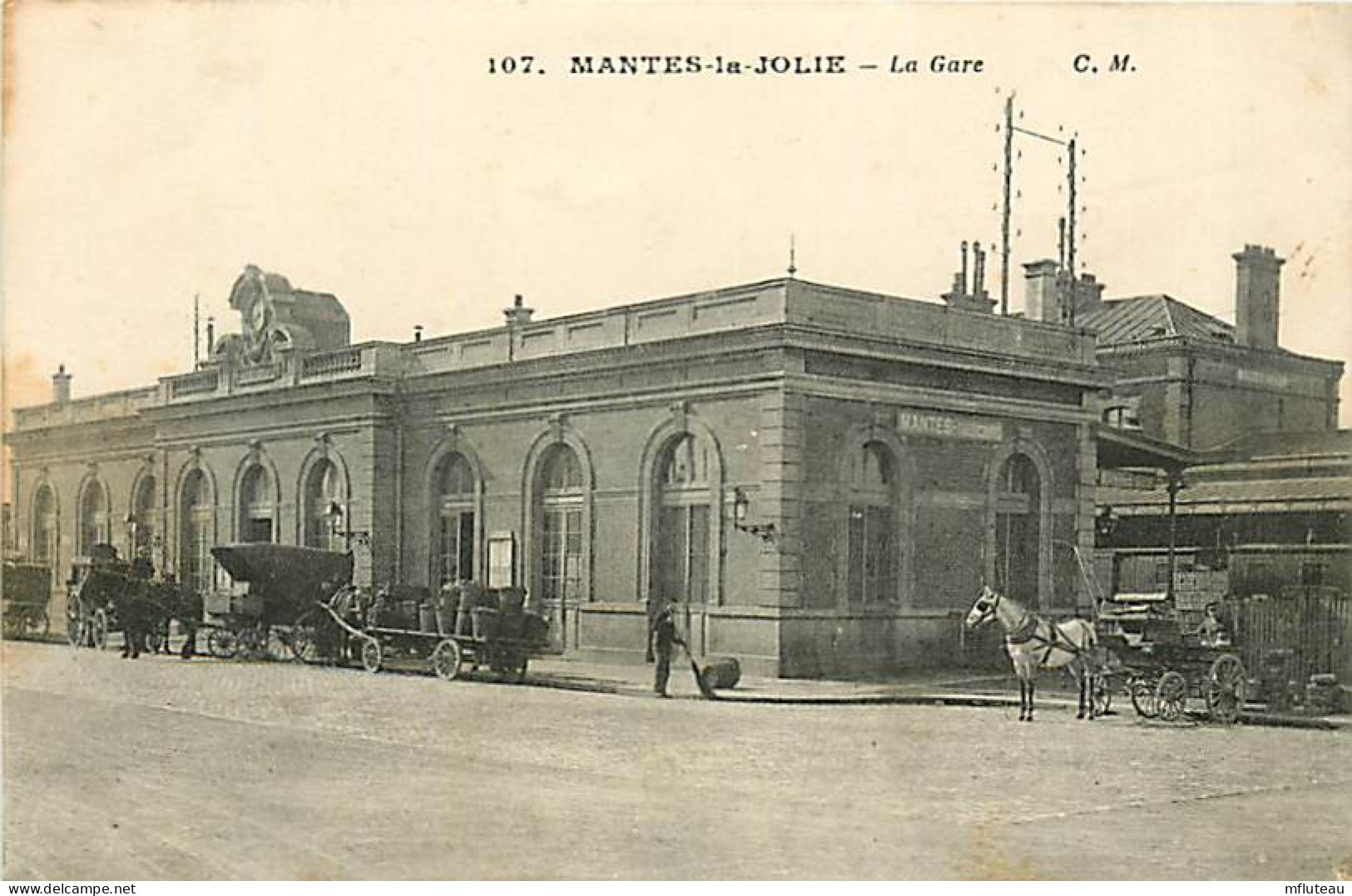 78* MANTES LA JOLIE   La Gare          RL08.1448 - Mantes La Jolie