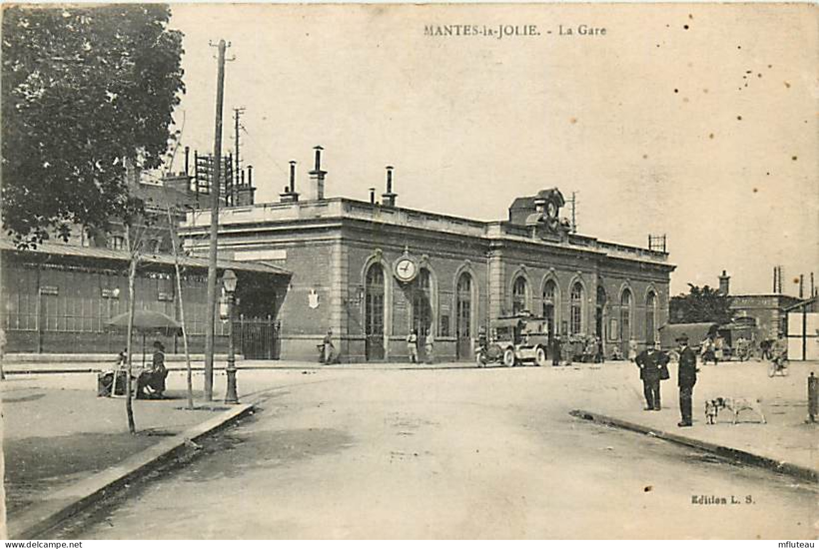 78* MANTES LA JOLIE   La Gare          RL08.1447 - Mantes La Jolie