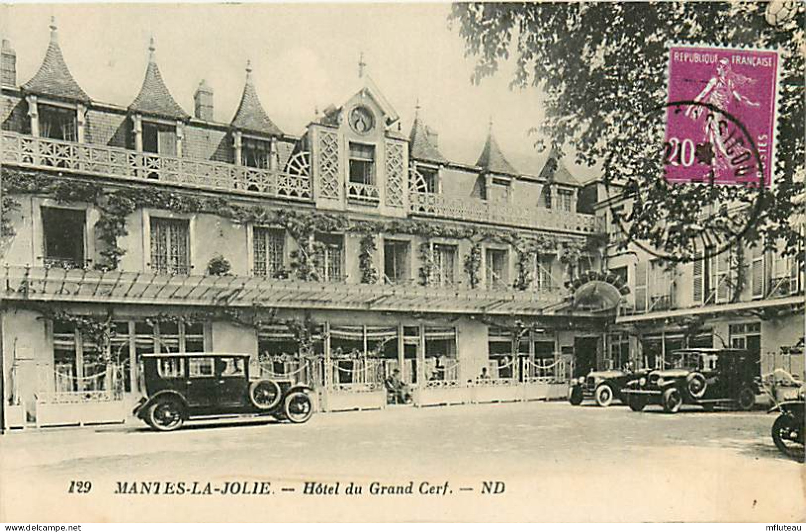 78* MANTES LA JOLIE   Hotel Du Grand Cerf        RL08.1437 - Mantes La Jolie