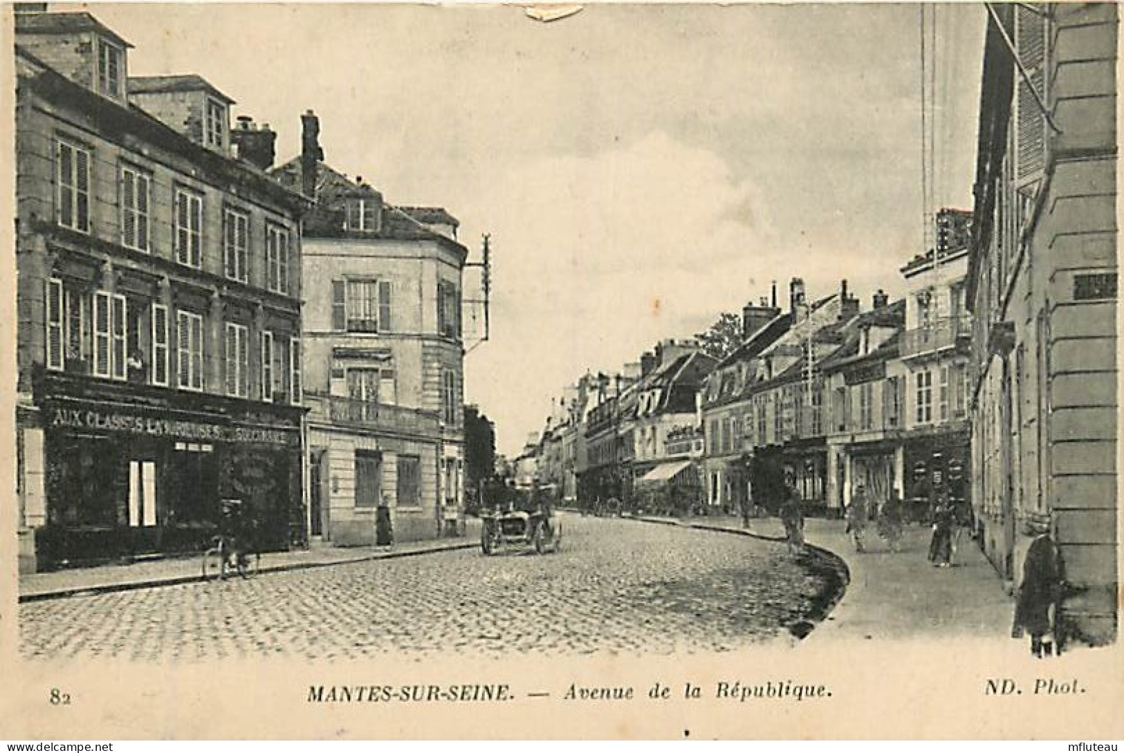 78* MANTES SUR SEINE Av De La Republique          RL08.1440 - Mantes La Jolie