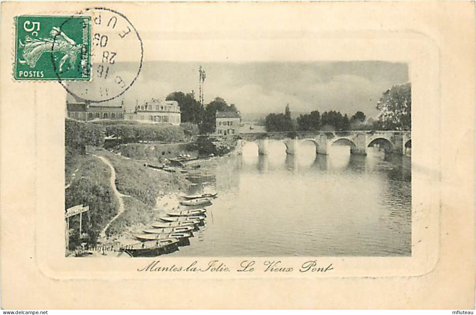 78* MANTES LA JOLIE    Le Vieux Pont       RL08.1431 - Mantes La Jolie
