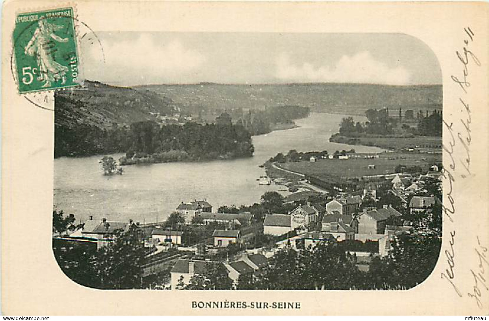 78* BONNIERES SUR SEINE     Vue Generale      RL08.1426 - Bonnieres Sur Seine