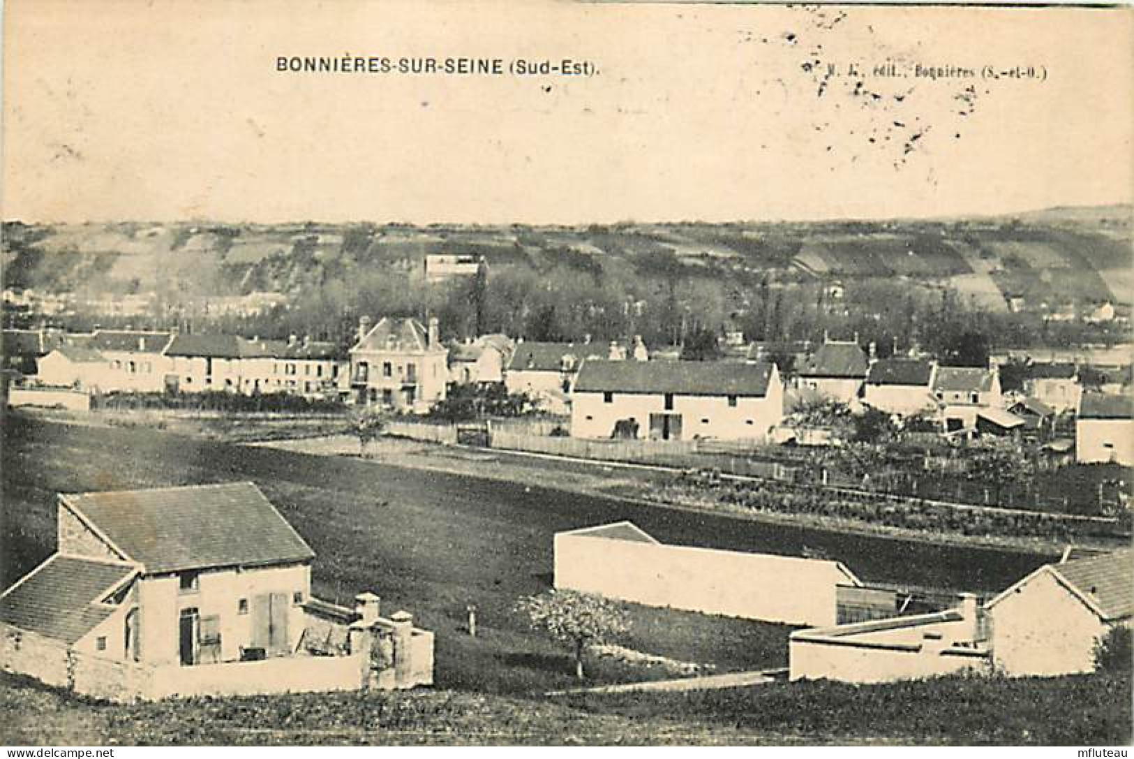 78* BONNIERES SUR SEINE   (sud Est)       RL08.1402 - Bonnieres Sur Seine