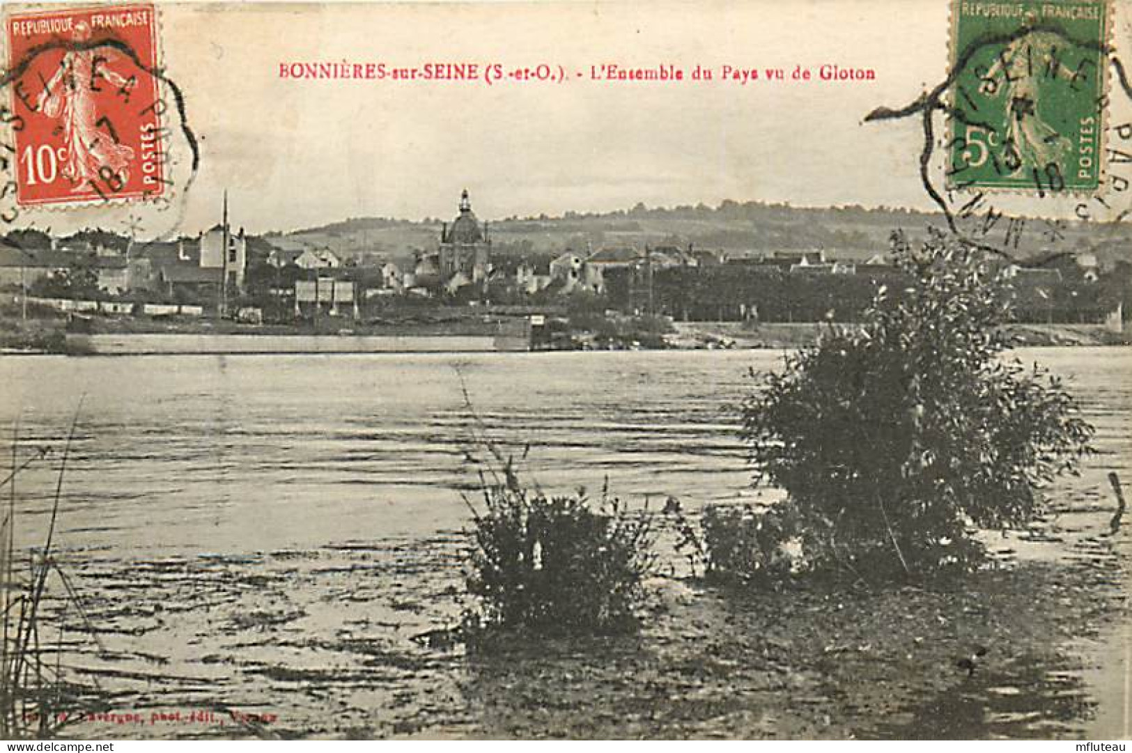 78* BONNIERES SUR SEINE   Vue Generale         RL08.1401 - Bonnieres Sur Seine