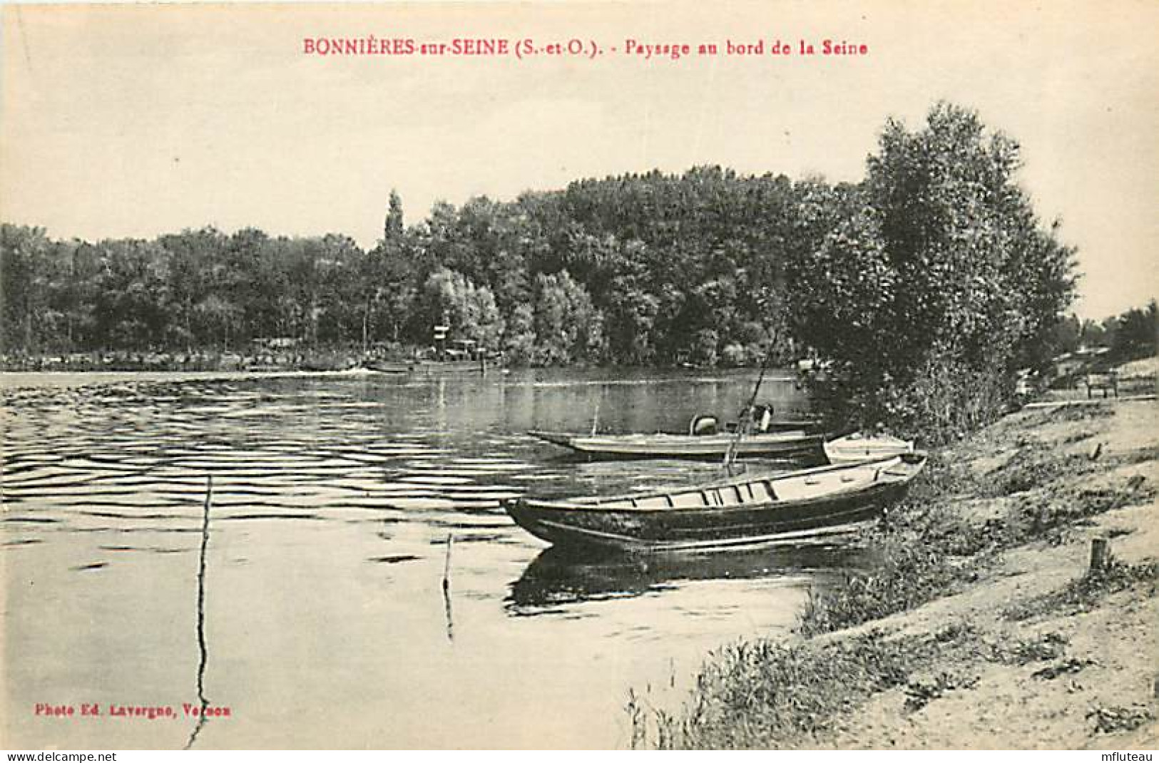 78* BONNIERES SUR SEINE    Passage En Bord De Seine       RL08.1385 - Bonnieres Sur Seine