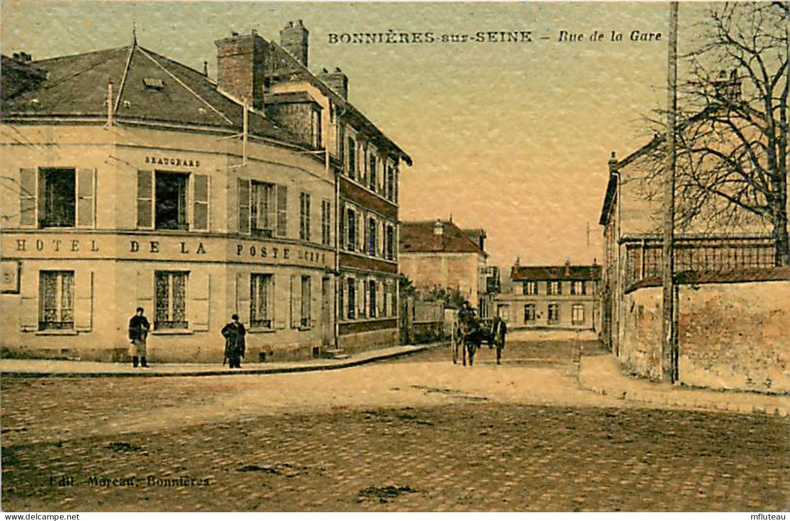 78* BONNIERES SUR SEINE   Rue De La Gare        RL08.1382 - Bonnieres Sur Seine