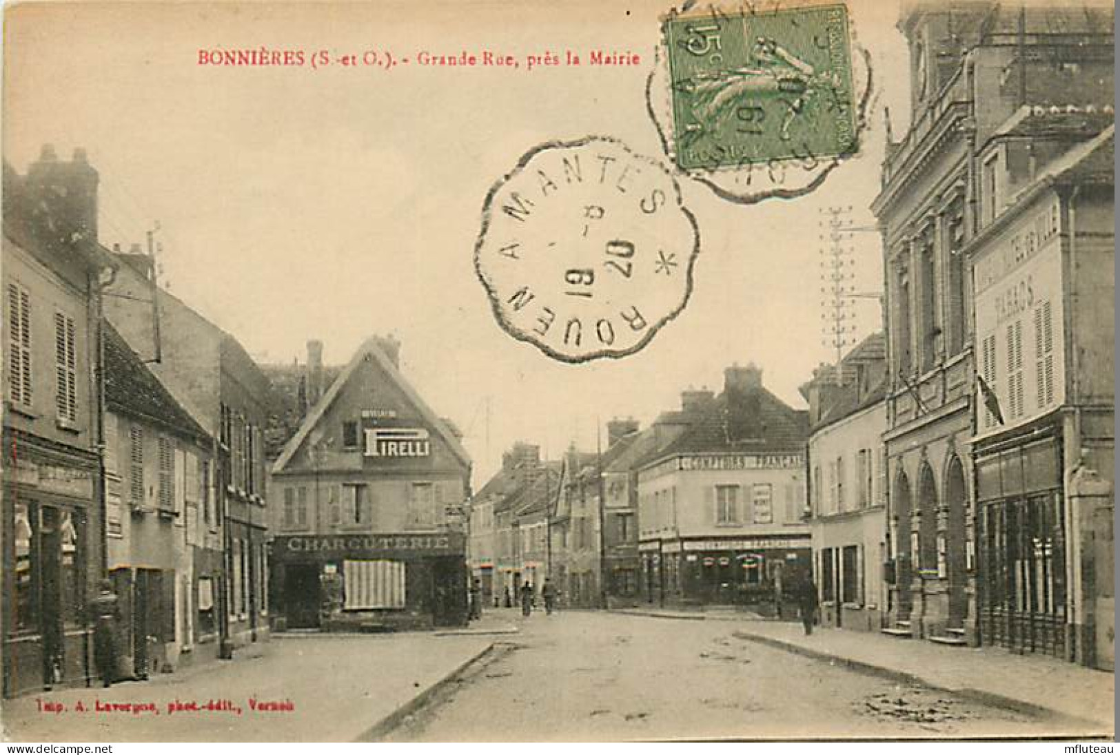 78* BONNIERES SUR SEINE   Grande Rue        RL08.1367 - Bonnieres Sur Seine