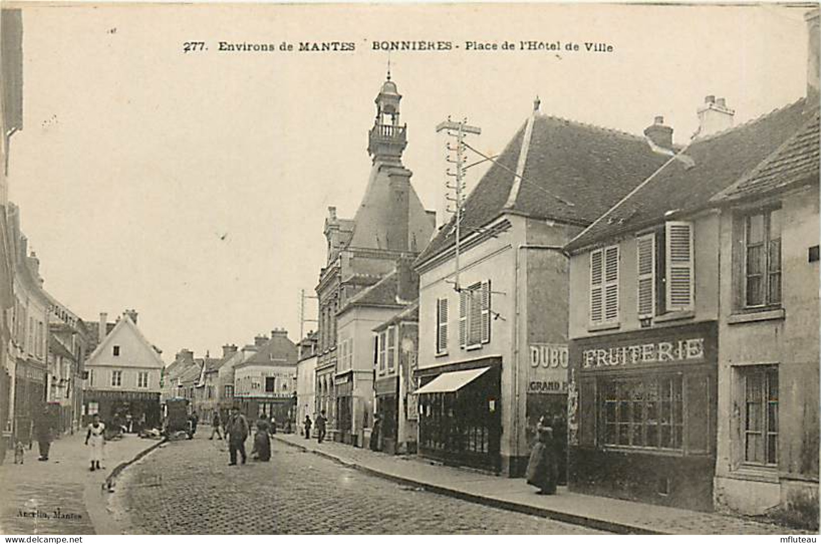 78* BONNIERES SUR SEINE    Place De La Mairie       RL08.1358 - Bonnieres Sur Seine