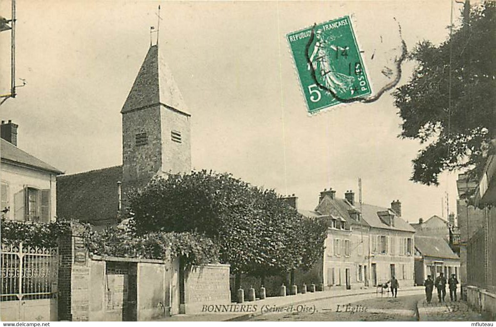 78* BONNIERES SUR SEINE   Eglise       RL08.1344 - Bonnieres Sur Seine