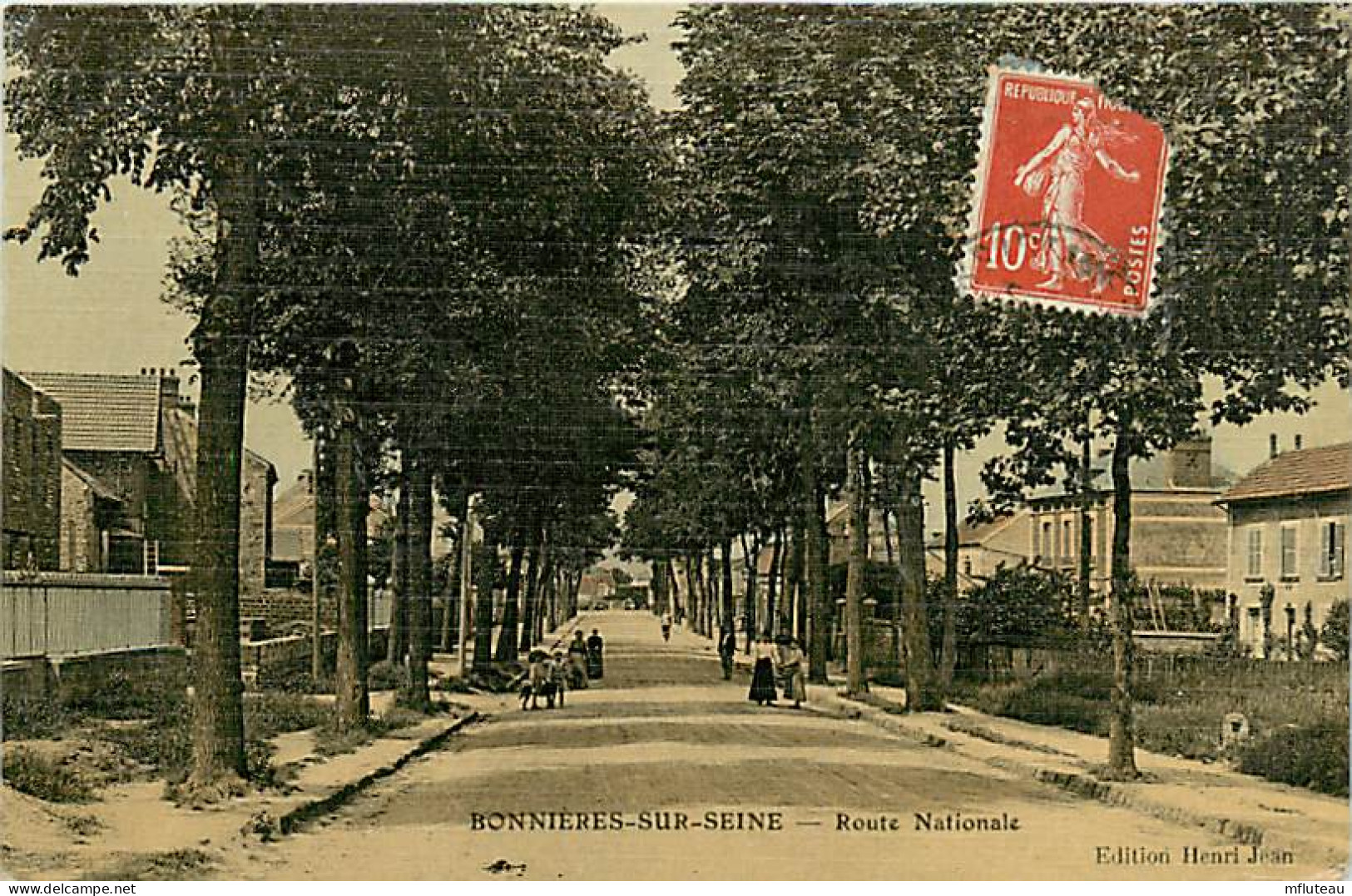 78* BONNIERES SUR SEINE Route  Nationale         RL08.1322 - Bonnieres Sur Seine