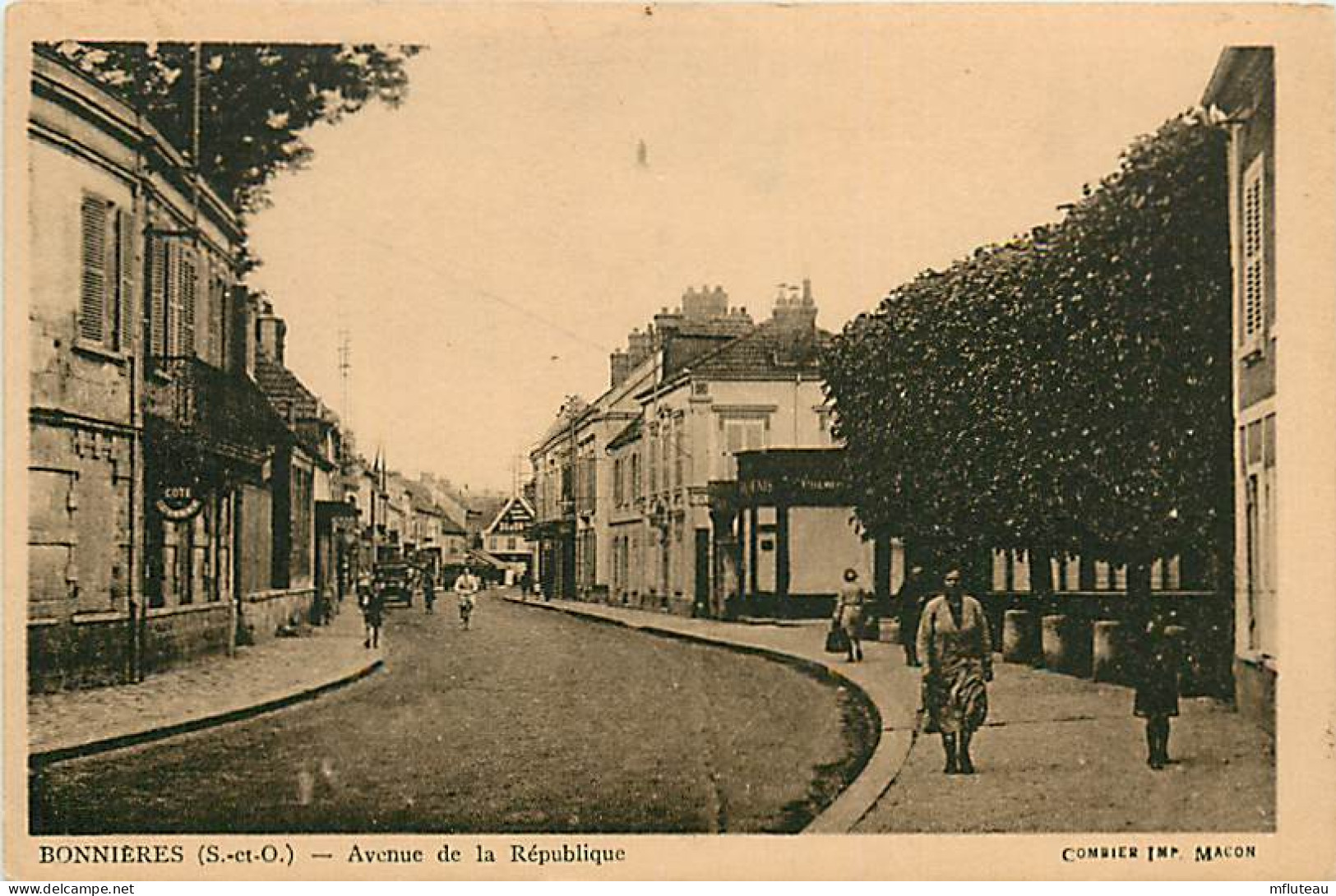 78* BONNIERES  Av De La Republique         RL08.1319 - Bonnieres Sur Seine