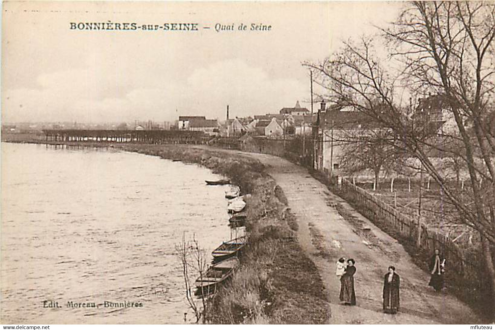 78* BONNIERES SUR SEINE  Quai De Seine        RL08.1257 - Bonnieres Sur Seine