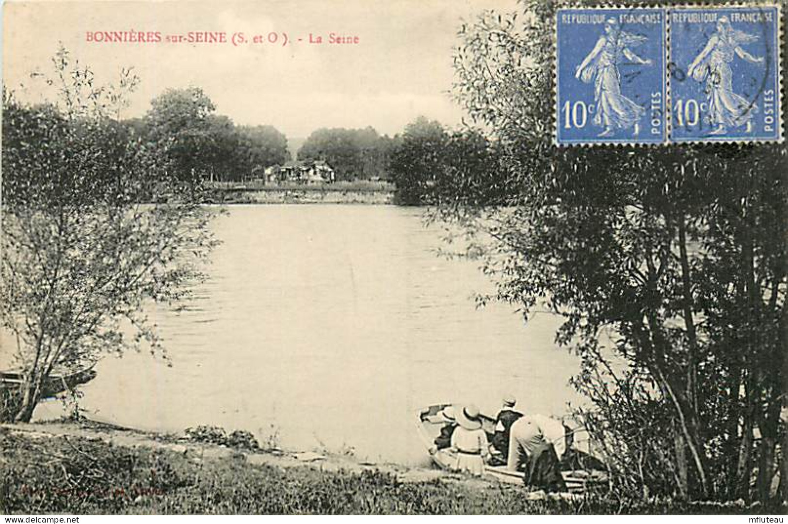 78* BONNIERES SUR SEINE   La Seine        RL08.1253 - Bonnieres Sur Seine