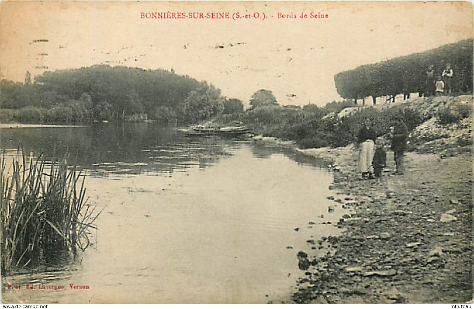 78* BONNIERES SUR SEINE   Bords De Seine        RL08.1254 - Bonnieres Sur Seine