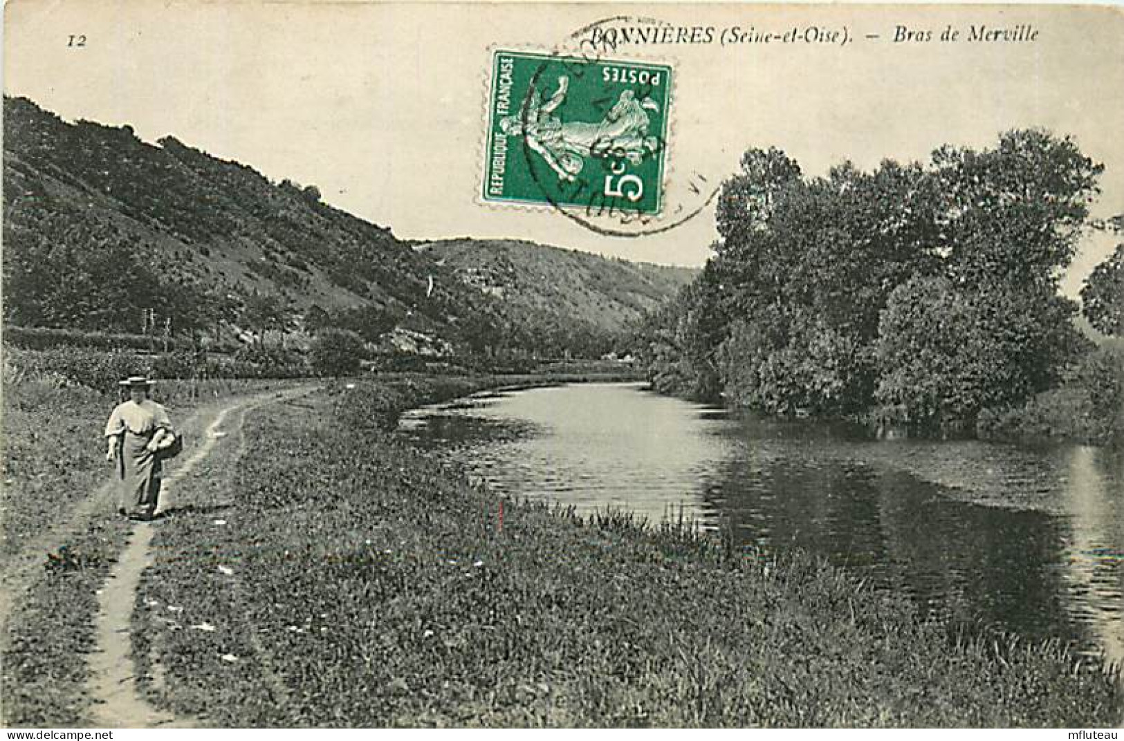 78* BONNIERES SUR SEINE     Bras De Merville     RL08.1248 - Bonnieres Sur Seine
