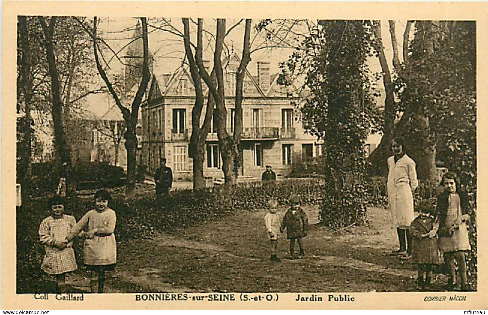 78* BONNIERES SUR SEINE    Jardin Public       RL08.1241 - Bonnieres Sur Seine