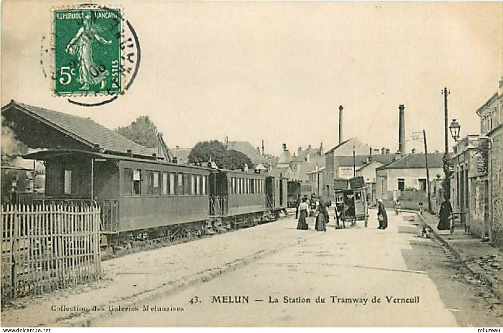77* MELUN Station Du Tram De Verneuil          RL08.1235 - Melun