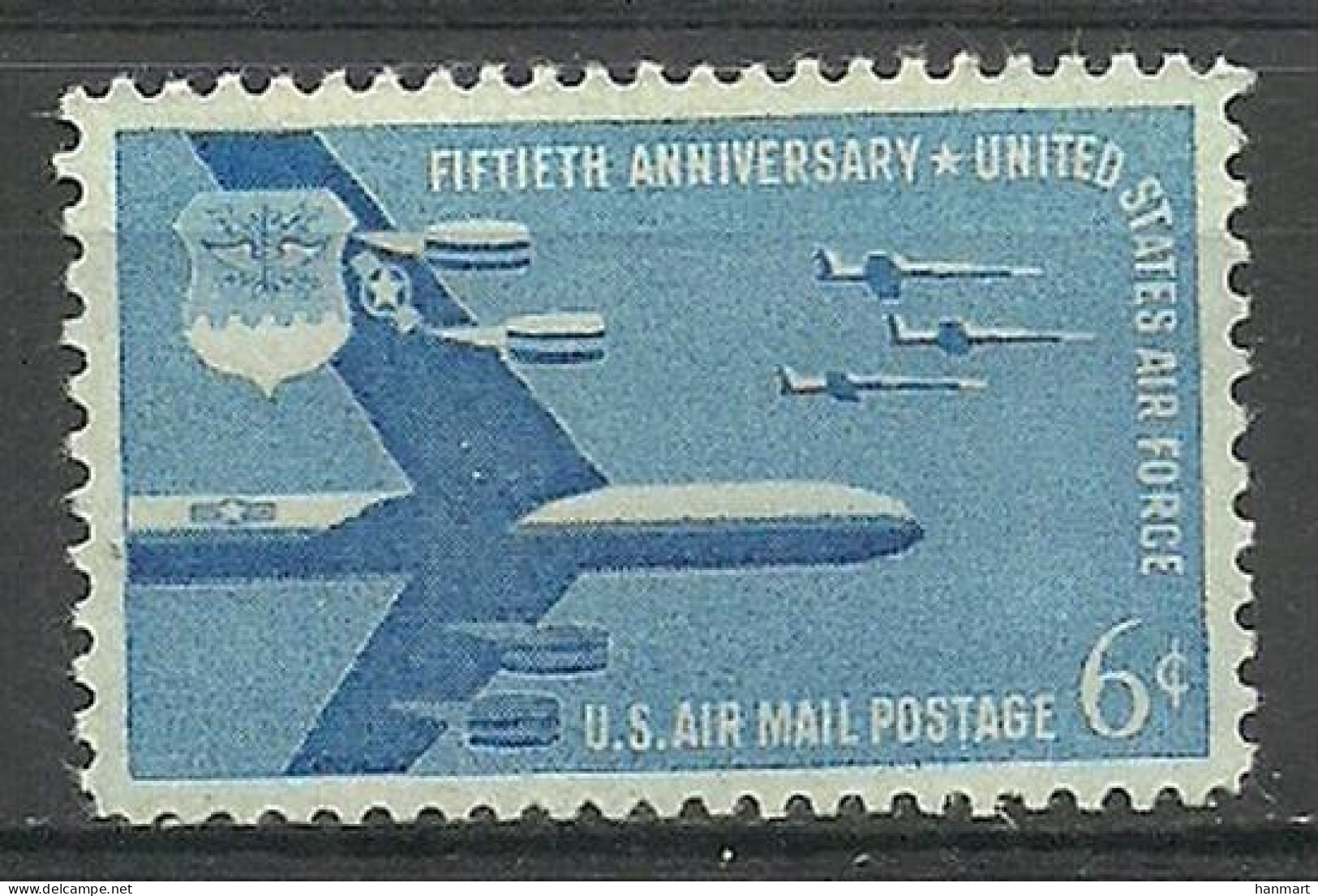 United States Of America 1957 Mi 717 MNH  (ZS1 USA717) - Airplanes
