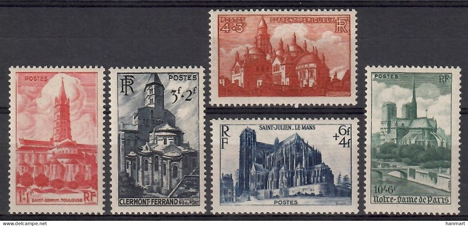 France 1947 Mi 773-777 MNH  (ZE1 FRN773-777) - Autres